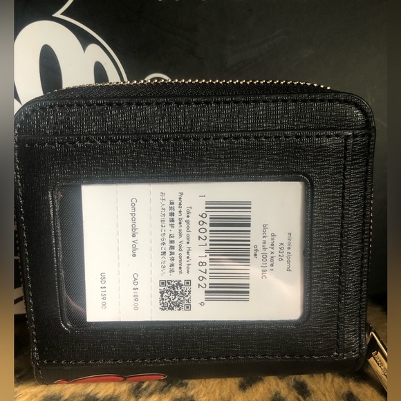 NWT Kate Spade Minnie Mouse wallet - Picture 2 of 7